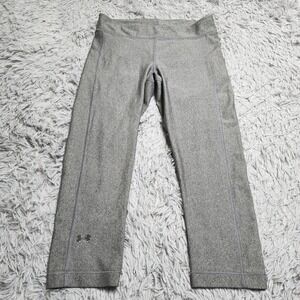 Under Armour Heatgear Capri Leggings Womens Medium M Compression Athletic Pants